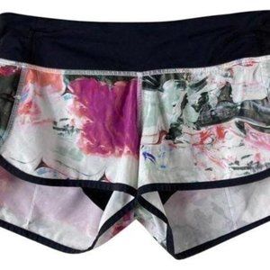 Lululemon Speed Up watercolor Shorts